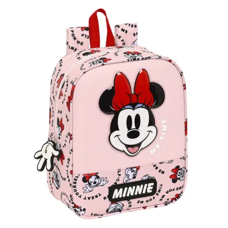 Laste seljakott Minnie Mouse Me time Roosa (22 x 27 x 10 cm)